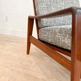 Arnel Wahl Iversen Lounge Chair - New Grey Upholstery