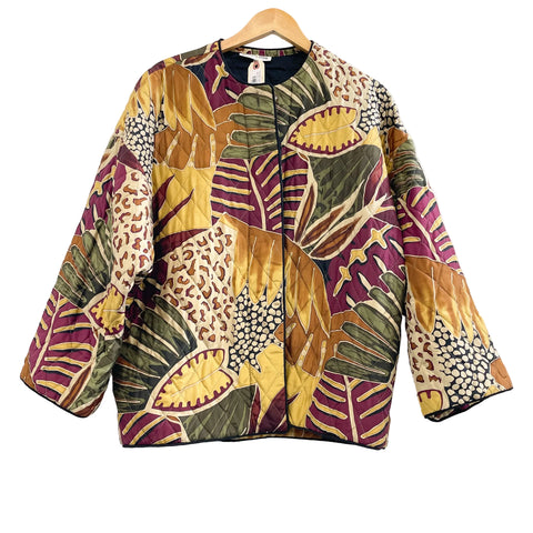 Vintage Silk Quilt Jacket