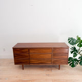 Mid Century Low Dresser w/ Tapered Legs