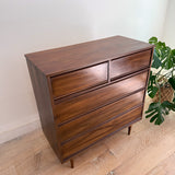 Mid Century Highboy Dresser w/ Tapered Legs