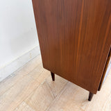 Mid Century 4 Drawer Highboy Dresser