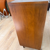 Mid Century 4 Drawer Highboy Dresser