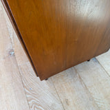 Mid Century 4 Drawer Highboy Dresser
