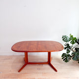 Danish Teak Dining Table by Valentinsen - 2 Leaves
