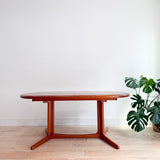 Danish Teak Dining Table by Valentinsen - 2 Leaves