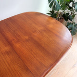 Danish Teak Dining Table by Valentinsen - 2 Leaves