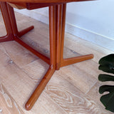 Danish Teak Dining Table by Valentinsen - 2 Leaves