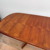 Danish Teak Dining Table by Valentinsen - 2 Leaves