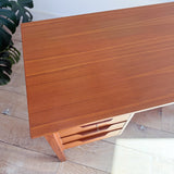 Danish Teak Desk by Bent Silberg