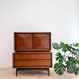 Mid Century United Highboy Dresser