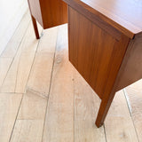 Danish Teak Desk by Bent Silberg
