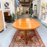 Danish Teak Dining Table w/ 2 Leaves