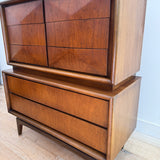 Mid Century United Highboy Dresser