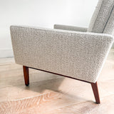 RARE Early Florence Knoll Sofa + Chair