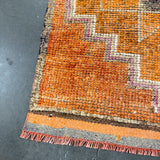 Orange/Purple Runner 2'11x10'2