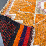 Orange/Purple Runner 2'11x10'2