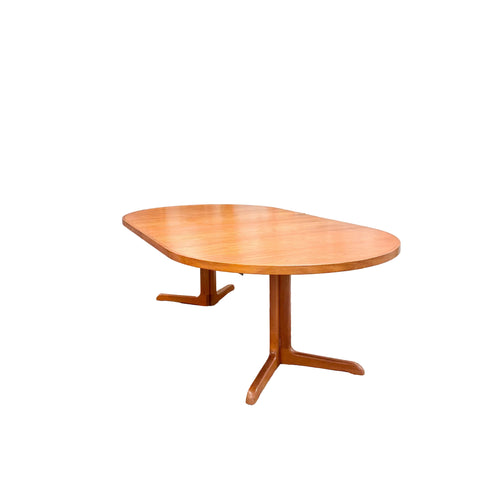 Danish Teak Dining Table w/ 2 Leaves