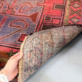 Vintage Turkish Rug Approx 4' 7'