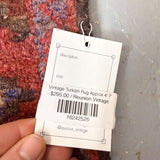 Vintage Turkish Rug Approx 4' 7'