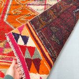 Turkish Runner - Orange/Red/Gry - 2'9x9'6