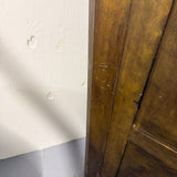 C. 1850s Grain Painted Corner Cabinet