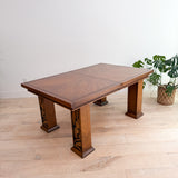 United Tiki Dining Table w/ 2 Leaves