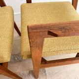 Pair of Gunlocke Occasional Chairs - Mustard