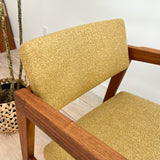 Pair of Gunlocke Occasional Chairs - Mustard