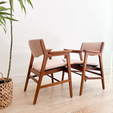 Pair of Gunlocke Occasional Chairs - Blush