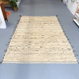 Beige Pakistan Rug - 6'2x8'