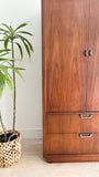 Walnut + Rosewood Stanley Wardrobe