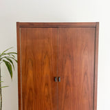 Walnut + Rosewood Stanley Wardrobe