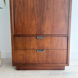 Walnut + Rosewood Stanley Wardrobe