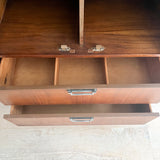 Walnut + Rosewood Stanley Wardrobe