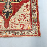 Vintage Turkish Rug - 4'5x7'4