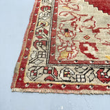 Vintage Turkish Rug - 4'5x7'4