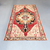 Vintage Turkish Rug - 4'5x7'4