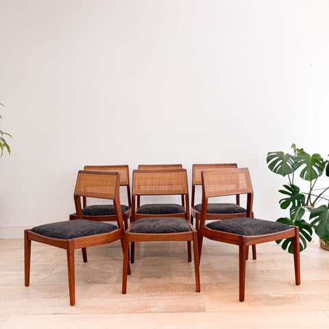 Set of 6 Jens Risom Playboy Chairs