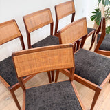 Set of 6 Jens Risom Playboy Chairs