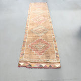 Turkish Runner - Blush/Grey 2'9x11'1