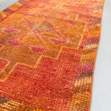 Turkish Runner - Orange/Pink 2'8x11'8