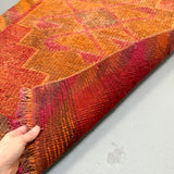 Turkish Runner - Orange/Pink 2'8x11'8