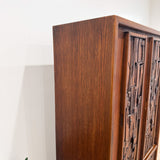 Lane Pueblo Brutalist Armoire