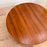 Rare Jens Risom Swivel Top Coffee Table
