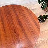 Rare Jens Risom Swivel Top Coffee Table