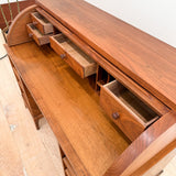 Lane Rhythm Desk w/ Roll Top