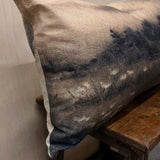 Linen Lumbar Pillow “I Am Home” (Right)