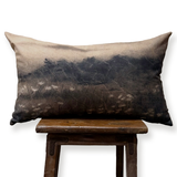 Linen Lumbar Pillow “I Am Home” (Right)