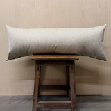 Long Linen Lumbar Pillow “Whispering Winds”
