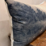 Linen Lumbar Pillow “I Am Home” (Left)